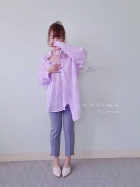 「N（エヌ）のアイテム」を使った、cheer 🤍さん（レディース・161cm）の秋コーディネート