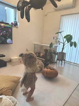 「アイテム（その他）」を使った、curemuさん（レディース・80cm）の秋コーディネート