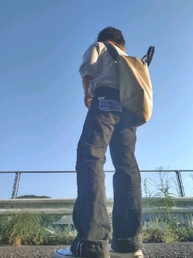 「Article Number（アーティクル ナンバー）のアイテム」を使った、ikeha@ミニマリストさん（メンズ・166cm）の秋コーディネート
