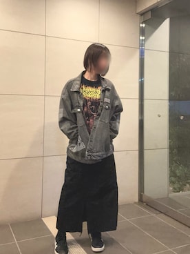 「MURUA（ムルーア）のアイテム」を使った、はくめろさん（レディース・159cm）の秋コーディネート