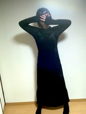 「アイテム（ワンピース/ドレス）」を使った、はくめろさん（レディース・159cm）の秋コーディネート