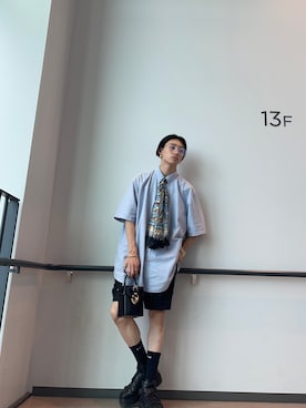 bun927bunさん(メンズ・180cm)の夏コーディネート