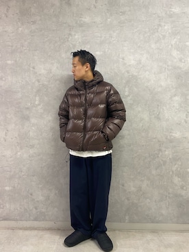 「アイテム（その他シューズ）」を使った、小野川典さん（メンズ・168cm）の秋コーディネート