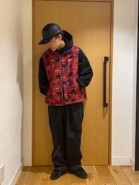 小野川典さん（メンズ・168cm）の冬コーディネート