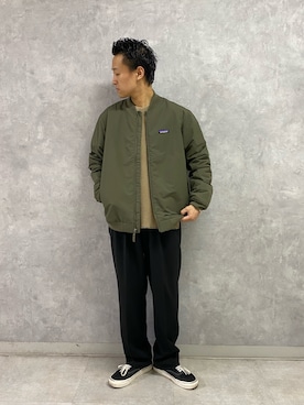 「URBAN RESEARCH DOORS（アーバンリサーチドアーズ）のアイテム」を使った、小野川典さん（メンズ・168cm）の秋コーディネート