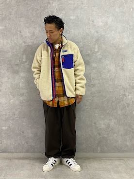 「URBAN RESEARCH DOORS（アーバンリサーチドアーズ）のアイテム」を使った、小野川典さん（メンズ・168cm）の秋コーディネート