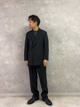 小野川典さん(メンズ・168cm)の春コーディネート