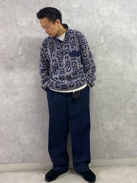 「アイテム（その他トップス）」を使った、小野川典さん（メンズ・168cm）の秋コーディネート