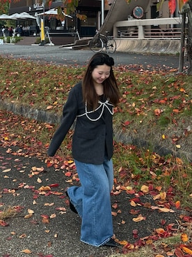 SHUさん(レディース・154cm)の秋コーディネート