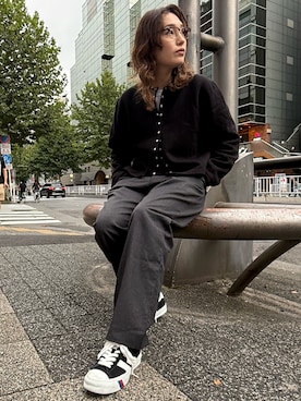 「アニエスベー」｜PK_HARAJUKU_andoさん（レディース・165cm）の秋コーディネート