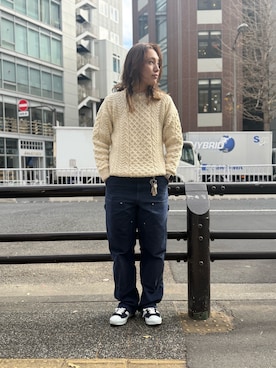 PK_HARAJUKU_andoさん(レディース・165cm)の冬コーディネート