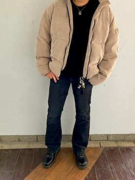 「アイテム（アクセサリー）」を使った、テルミンさん（メンズ・177cm・10代）の冬コーディネート