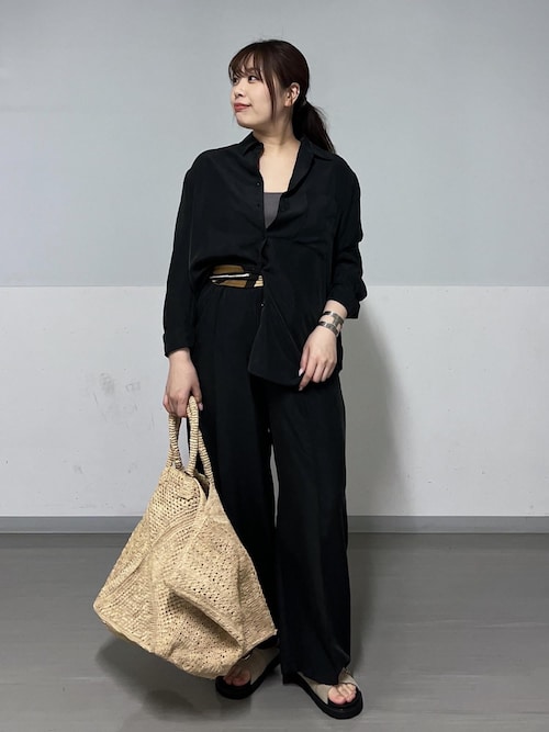 [25SS]GENTLE SILK パンツ【セットアップ対応】