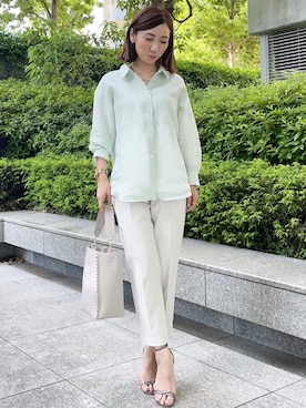 COUP DE CHANCE(STAFF)さん(レディース・156cm)の夏コーディネート