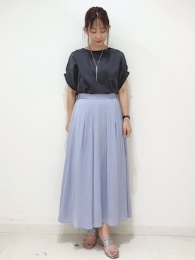 「クードシャンス(COUP DE CHANCE)」｜COUP DE CHANCE（STAFF)さん（レディース・152cm）の夏コーディネート