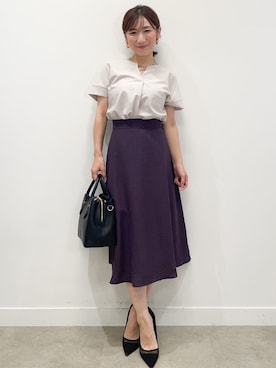 「クードシャンス(COUP DE CHANCE)」｜COUP DE CHANCE（STAFF)さん（レディース・156cm）の夏コーディネート