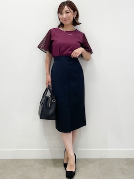 COUP DE CHANCE(STAFF)さん(レディース・156cm)の夏コーディネート