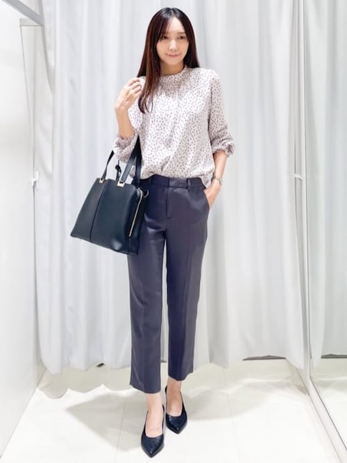 セール】◇【洗える／日本製】幾何柄ブラウス（シャツ/ブラウス