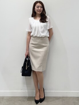 「クードシャンス(COUP DE CHANCE)」｜COUP DE CHANCE（STAFF)さん（レディース・165cm）の春コーディネート