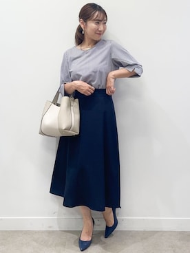 COUP DE CHANCE（STAFF)さん（レディース・156cm）の夏コーディネート