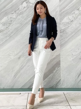 COUP DE CHANCE（STAFF)さん（レディース・151cm）の夏コーディネート