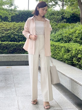 COUP DE CHANCE(STAFF)さん(レディース・156cm)の夏コーディネート