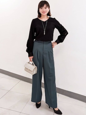 COUP DE CHANCE(STAFF)さん(レディース・156cm)の秋コーディネート