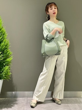 COUP DE CHANCE（STAFF)さん（レディース・159cm）の春コーディネート