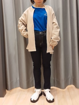 「コーディガン」｜miuracoさん（レディース・151cm）の春コーディネート