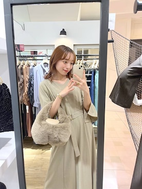 「アイテム（ワンピース/ドレス）」を使った、andemiu_miyuさん（レディース・155cm・20代）の秋コーディネート