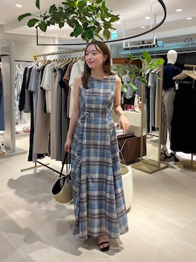 「Andemiu（アンデミュウ）のアイテム」を使った、andemiu_miyuさん（レディース・155cm）の夏コーディネート