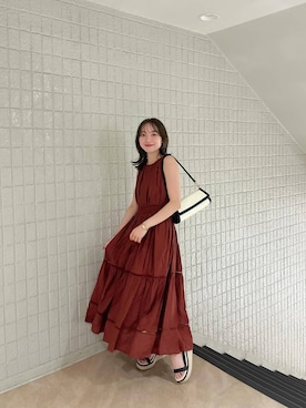 andemiu_miyuさん（レディース・155cm）の夏コーディネート