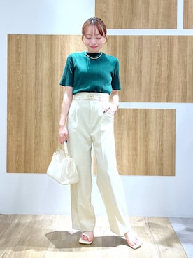 andemiu_miyuさん（レディース・155cm）の夏コーディネート