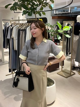 「Andemiu（アンデミュウ）のアイテム」を使った、andemiu_miyuさん（レディース・155cm）の夏コーディネート