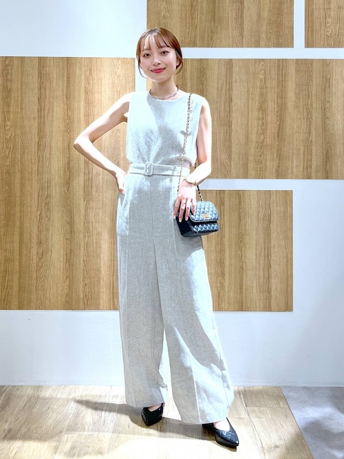 セール】ラメツイードオールインワン140135（つなぎ