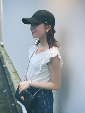 andemiu_miyuさん（レディース・155cm）の夏コーディネート