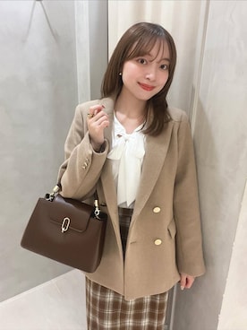 アンデミュウ Andemiu 卒入コーデにも活躍 パッと春めく 血色アップカラー プルオーバー トップス ピンク Andemiuのアイテムを使った人気ファッションコーディネート - WEAR