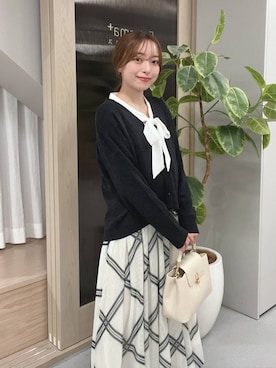 「Andemiu（アンデミュウ）のアイテム」を使った、andemiu_miyuさん（レディース・155cm）の秋コーディネート