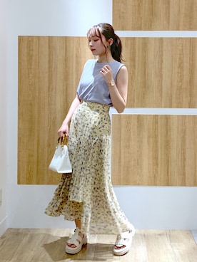 andemiu_miyuさん（レディース・155cm）の春コーディネート