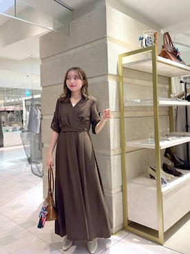 「アイテム（チャーム）」を使った、andemiu_miyuさん（レディース・155cm）の夏コーディネート