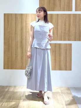 andemiu_miyuさん（レディース・155cm）の夏コーディネート