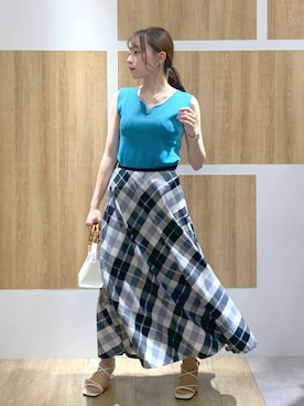 「andemiu」｜「アイテム（その他）」を使った、andemiu_miyuさん（レディース・155cm）の春コーディネート
