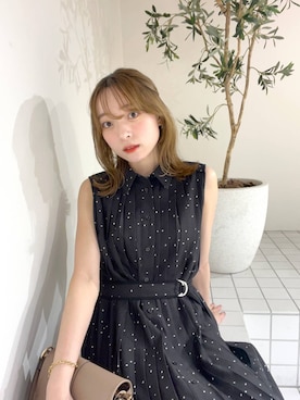 「アイテム（ワンピース）」を使った、andemiu_miyuさん（レディース・155cm・20代）の夏コーディネート