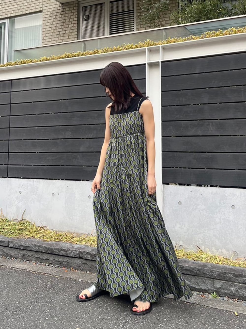 【専用】アンスリード　ペイズリードット　キャミワンピース、ニットスカート PAISLEY DOT CAMI OP / ペイズリードットキャミワンピースを使った人気