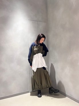 RINOさん（レディース・159cm）の冬コーディネート