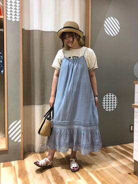 もっちゃんさん（レディース・163cm）の夏コーディネート