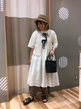 もっちゃんさん(レディース・163cm)の夏コーディネート