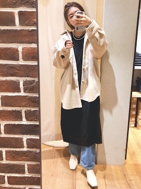 suyako ogawaさん（レディース・155cm）の冬コーディネート