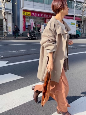 suyako ogawaさん（レディース・156cm）の冬コーディネート