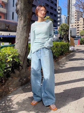 suyako ogawaさん（レディース・156cm）の冬コーディネート